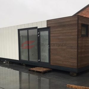 Pawilon 8x3 KASETONY PION BIAŁE